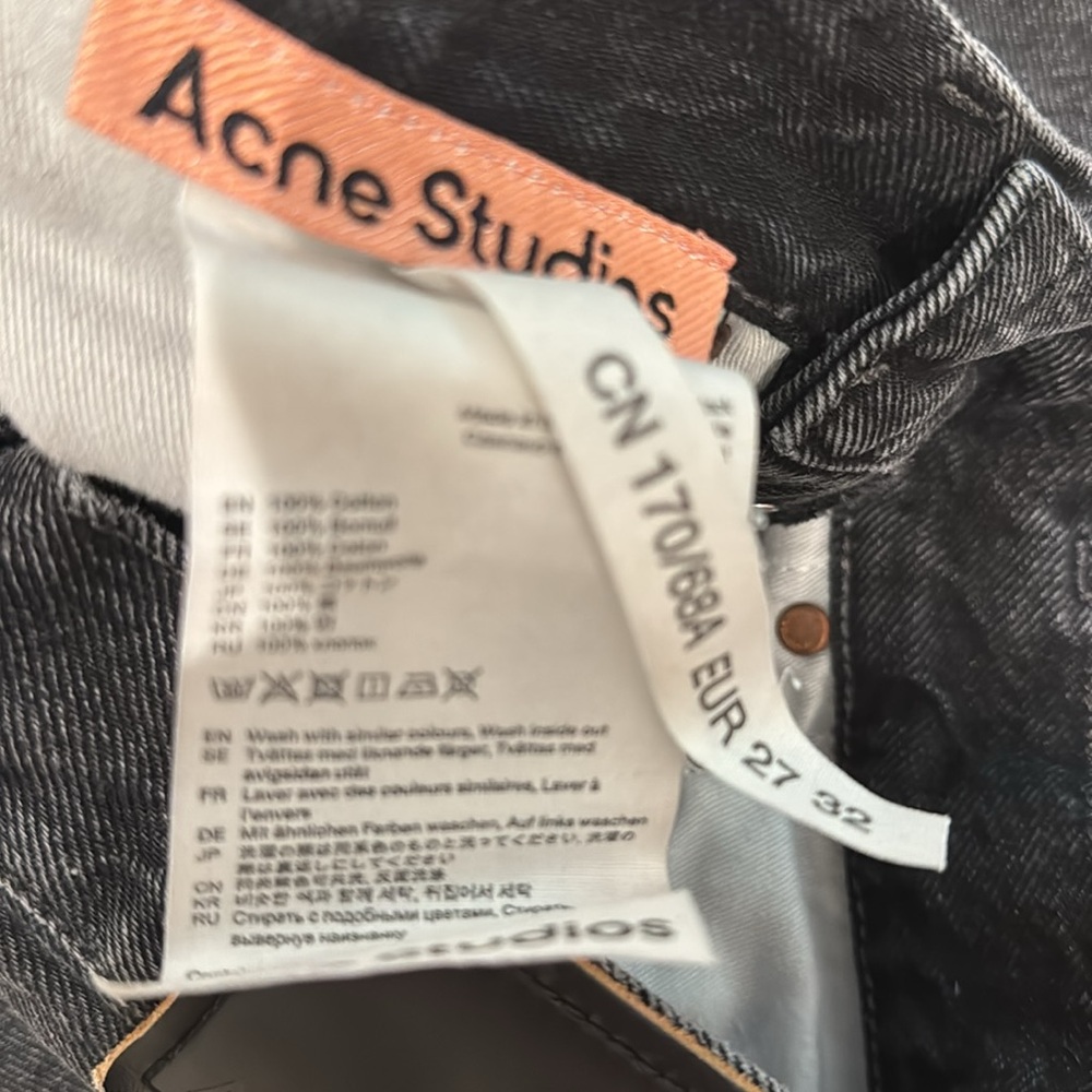 Acne Studio Rigid Jeans - Picture 5 of 5